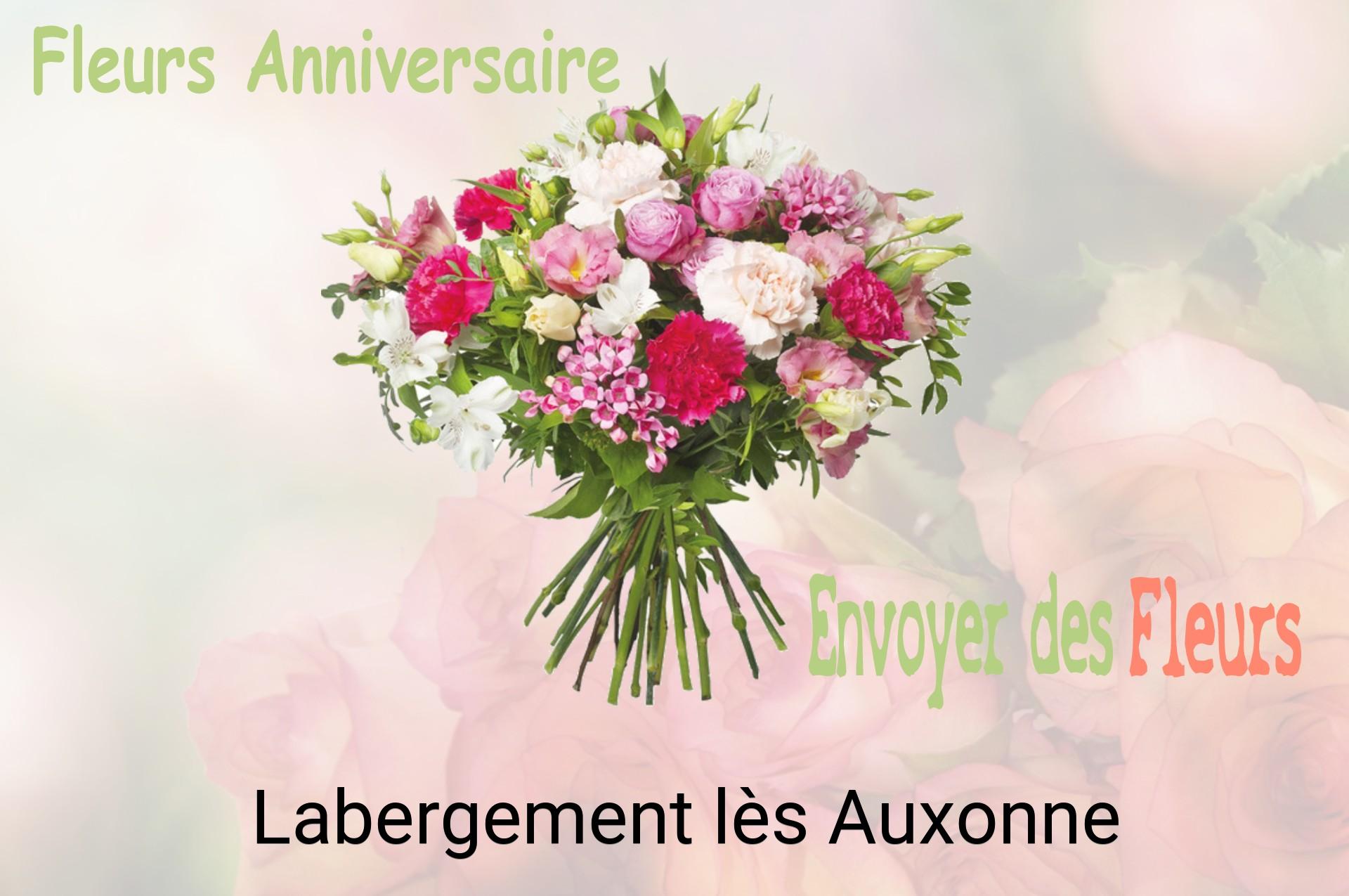 Bouquet de fleurs d’anniversaire livré à Labergement-lès-Auxonne