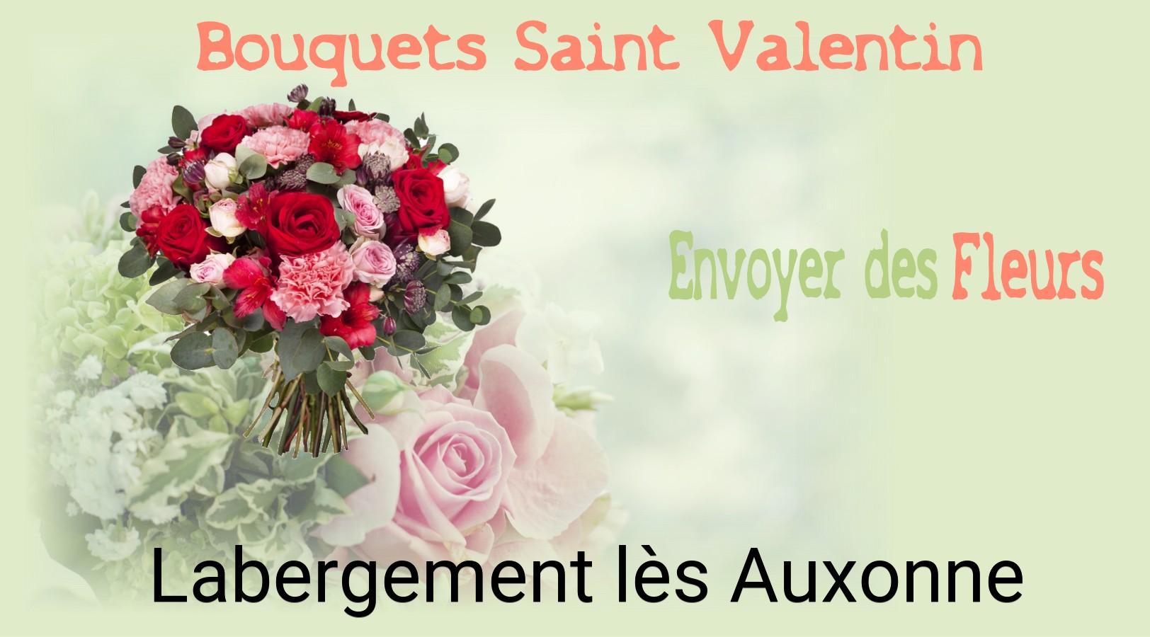 Roses de Saint-Valentin livrées à Labergement-lès-Auxonne
